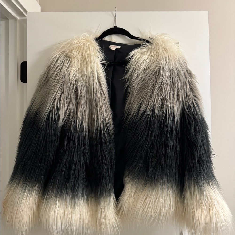 Target (Xhilaration) Shag Faux Fur Jacket